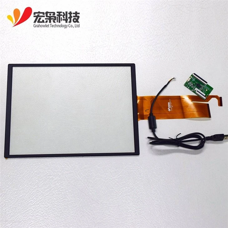 Layar Sentuh LCD IPS PCAP Kapasitif 10 Titik 12,1 Inci