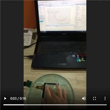 Terbayangkan! Sentuh Dengan Kaca Penutup 15mm